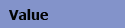 value
